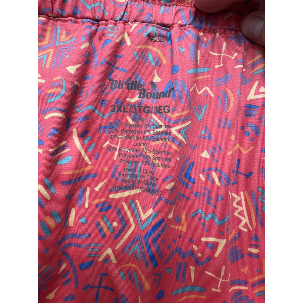 Birdie Bound‎ Shorts Mens 3XL Stretch Golf Swim Liner Zipper Pocket Polyester - Picture 6 of 12